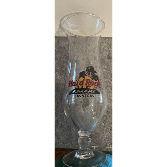 Hard Rock Cafe Las Vegas Hurricane Glass  #845 - Picture 1 of 2